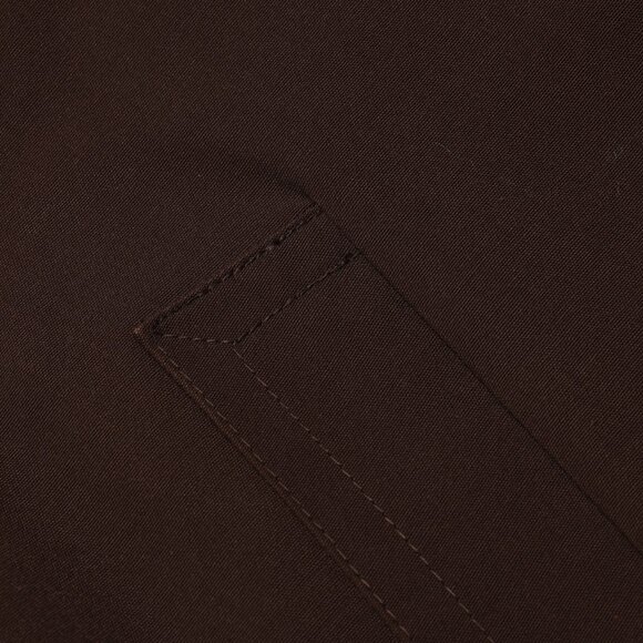 K.P. Ruuskanen (Finland) 70s, Trevira Viscose Twill, Napoleon Collar - Picture 6 of 7